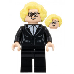 Soccer Coach - Black Suit, Glasses, Bright Light Yellow Hair – СПОРТ