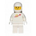 Classic Space - White with Air Tanks and Motorcycle (Standard) Helmet, Logo High on Torso (Second Reissue) – КОСМОС