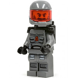 Space Police 3 Officer 12 - Air Tanks, Epaulettes – КОСМОС