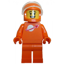 Classic Space - Orange without Air Tanks, with Visor, Male – КОСМОС