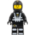 Blacktron I - Printed Legs, Gold Triangle Logos – КОСМОС