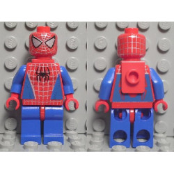 Spider-Man 1 - Blue Arms and Legs, Silver Webbing, Neck Bracket – СПАЙДЪРМЕН