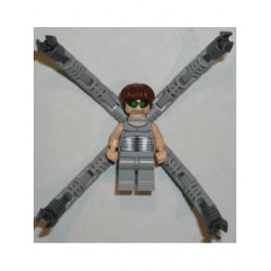 Dr. Octopus (Otto Octavius) / Doc Ock, Light Bluish Gray Torso, Light Bluish Gray Legs - With Arms – СПАЙДЪРМЕН
