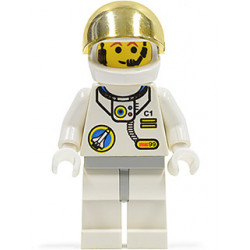 Space Port - Astronaut C1, White Legs with Light Gray Hips – ГРАДСКИ