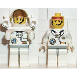 Space Port - Astronaut C1, White Legs with Light Gray Hips, Rocket Pack – ГРАДСКИ