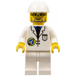 Space Port - Scientist, White Construction Helmet, White Legs – ГРАДСКИ