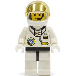 Space Port - Astronaut C1, White Legs with Black Hips – ГРАДСКИ