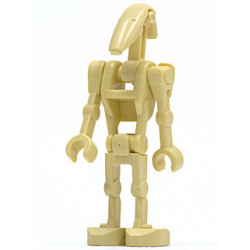 Battle Droid - Tan, Straight Arms – СТАР УОРС