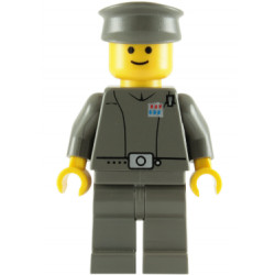 Imperial Officer (Captain / Commandant / Commander) - Police Cap, Yellow Head with Standard Grin – СТАР УОРС