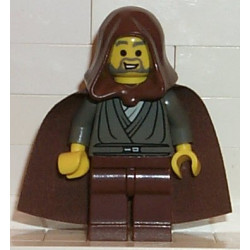 Jedi Knight (Dark Gray Tunic, Brown Hood) – СТАР УОРС