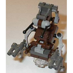 Droideka (Destroyer Droid) - Brown, Light Gray, and Dark Gray – СТАР УОРС