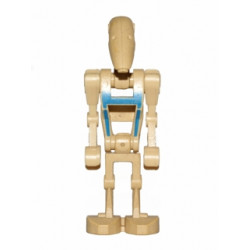 Battle Droid Pilot with Tan Torso with Blue Insignia – СТАР УОРС