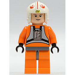 Luke Skywalker - Light Nougat, X-Wing Pilot Suit, Simple Torso and Helmet (2010) – СТАР УОРС