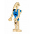 Battle Droid Pilot with Blue Torso and Straight Arm – СТАР УОРС