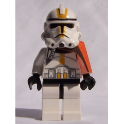 Clone Trooper, 327th Star Corps (Phase 2) - Orange Cloth Pauldron, Black Head – СТАР УОРС