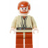 Obi-Wan Kenobi - Light Nougat, Dark Orange Hair and Legs, Gold Headset – СТАР УОРС