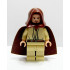 Qui-Gon Jinn - Light Nougat Head with Black Chin Dimple, Brown Hood and Cape – СТАР УОРС
