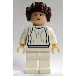 Princess Leia - Light Nougat, White Dress, Small Eyes – СТАР УОРС