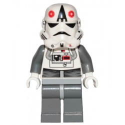 AT-AT Driver - Red Imperial Logo, Bluish Grays, Black Head, Stormtrooper Helmet – СТАР УОРС