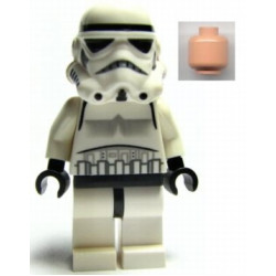 Imperial Stormtrooper - Light Nougat Head, Dotted Mouth Helmet – СТАР УОРС
