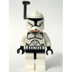 Clone Trooper (Phase 1) - Dark Bluish Gray Rangefinder, Large Eyes – СТАР УОРС