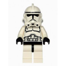 Clone Trooper (Phase 2) - Black Head, Dotted Mouth – СТАР УОРС
