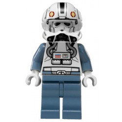 Clone Trooper V-wing Pilot (Phase 2) - Sand Blue Arms and Legs, White Head – СТАР УОРС