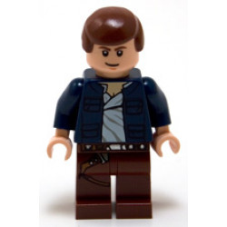 Han Solo, Reddish Brown Legs with Holster Pattern, Open Jacket – СТАР УОРС