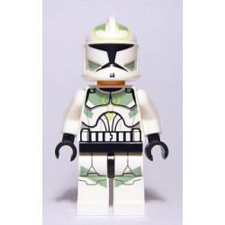 Clone Trooper, Horn Company (Phase 1) - Sand Green and Lime Markings, Large Eyes – СТАР УОРС