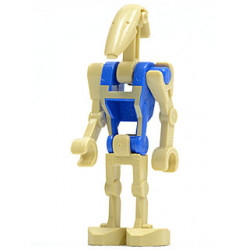 Battle Droid Pilot with Blue Torso with Tan Insignia – СТАР УОРС