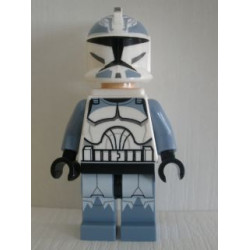 Clone Trooper, 104th Battalion 'Wolfpack' (Phase 1) - Sand Blue Markings, White Jet Pack, Large Eyes – СТАР УОРС