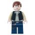 Han Solo, Black Vest, Dark Blue Legs, Eyes with Pupils – СТАР УОРС