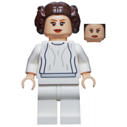 Princess Leia (White Dress, Big Eyelashes) – СТАР УОРС