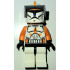 Clone Trooper Commander Cody, 212th Attack Battalion (Phase 1) - Dark Bluish Gray Visor, Large Eyes – СТАР УОРС