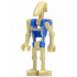 Battle Droid Pilot with Blue Torso with Tan Insignia and One Straight Arm – СТАР УОРС