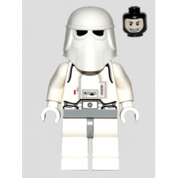 Snowtrooper, Light Bluish Gray Hips, White Hands, Printed Head – СТАР УОРС
