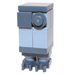 Gonk Droid (GNK Power Droid), Light Bluish Gray Body and Dark Bluish Gray Legs – СТАР УОРС