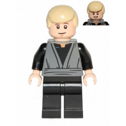 Luke Skywalker (Dark Bluish Gray Jedi Robe, Dual Sided Head) – СТАР УОРС
