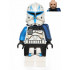 Clone Trooper Captain Rex, 501st Legion (Phase 2) - Blue Cloth Pauldron, Black Cloth Kama, Large Eyes – СТАР УОРС