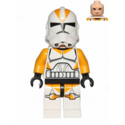 Clone Trooper, 212th Attack Battalion (Phase 2) - Bright Light Orange Arms, Large Eyes – СТАР УОРС