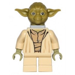 Yoda - Olive Green, Open Robe with Large Creases, Neck Bracket – СТАР УОРС