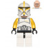 Clone Trooper Commander (Phase 1) - Yellow Arms, Scowl – СТАР УОРС