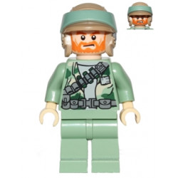 Endor Rebel Commando - Beard and Angry Dual Sided Head – СТАР УОРС