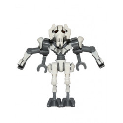 General Grievous - Bent Legs, White Armor – СТАР УОРС