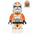Clone Trooper, 212th Attack Battalion (Phase 2) - Orange Arms, Dirt Stains, Scowl – СТАР УОРС