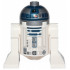 Astromech Droid, R2-D2, Flat Silver Head, Red Dots and Small Receptor – СТАР УОРС