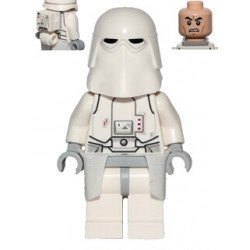 Snowtrooper, Light Bluish Gray Hips, Light Bluish Gray Hands, White Kama – СТАР УОРС