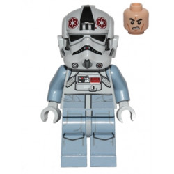 AT-AT Driver - Dark Red Imperial Logo, Grimacing – СТАР УОРС