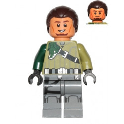 Kanan Jarrus - Dark Brown Hair and Eyebrows – СТАР УОРС