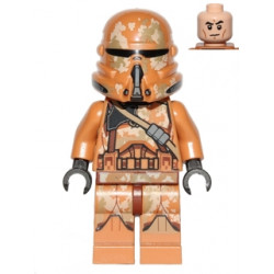 Clone Airborne Trooper (Phase 2) - Geonosis Camouflage, Smirk – СТАР УОРС